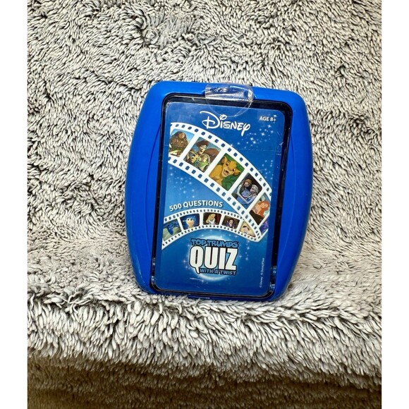 Disney Classics Top Trumps Quiz With A Twist [New] Card Game 2020 Table Top Game - Picture 2 of 7